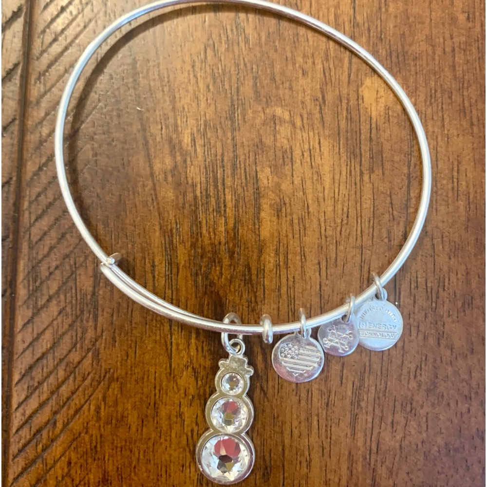 Alex and Ani Snowman Bracelet